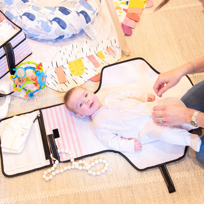 Scout Game Changer Changing Pad in Ticked Pink