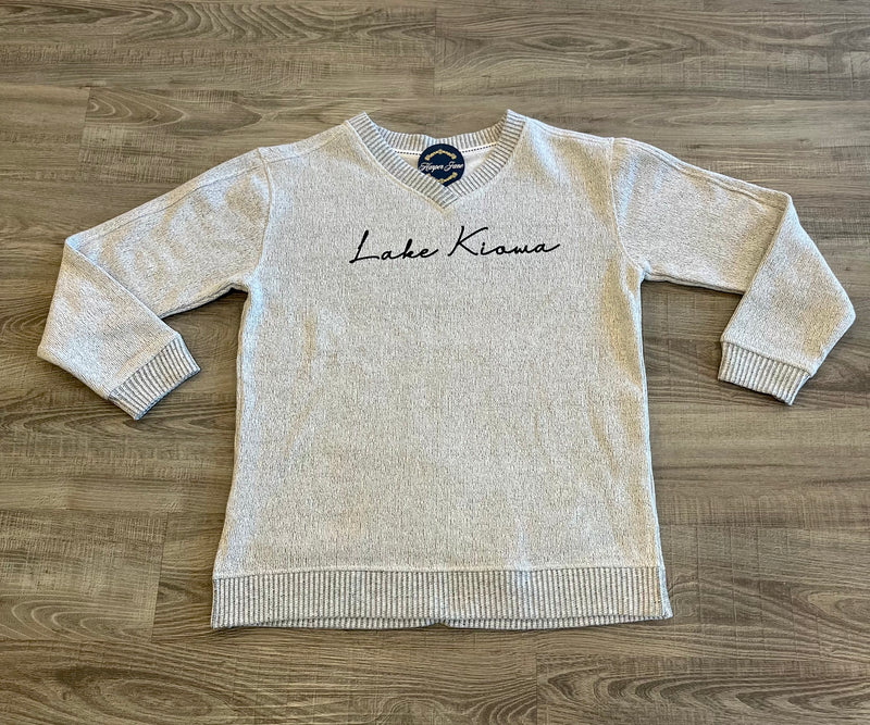 Lake Kiowa V- Neck Sweatshirt
