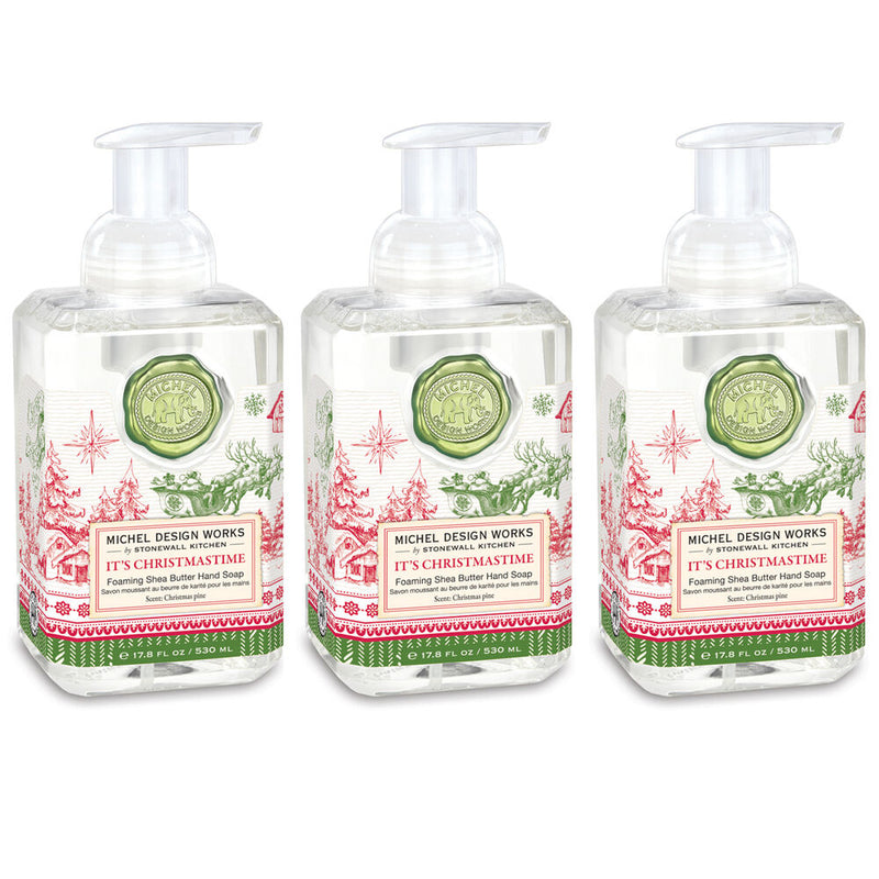 Michel Design It’s Christmastime Foaming Hand Soap