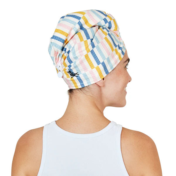 Dock & Bay Hair Wrap in Boardwalk Parade