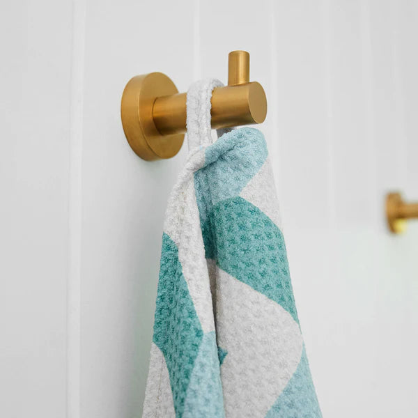 Dock & Bay Bath Quick Dry Waffle Towel in Forest Sage