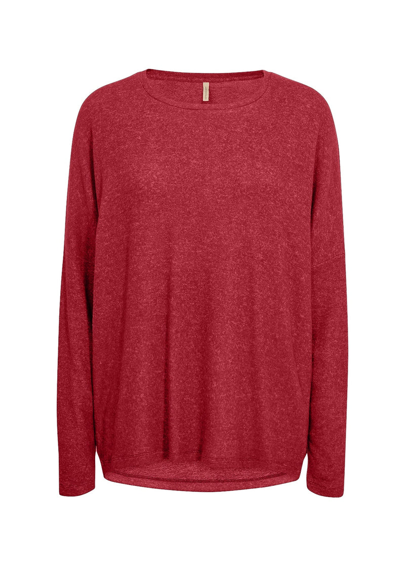 Bridgette Light Weight Sweater in Cardinal Red