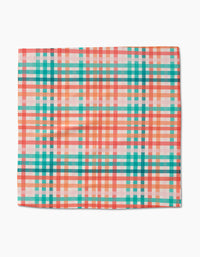 Geometry Pick Me Gingham Dinner Napkin Set