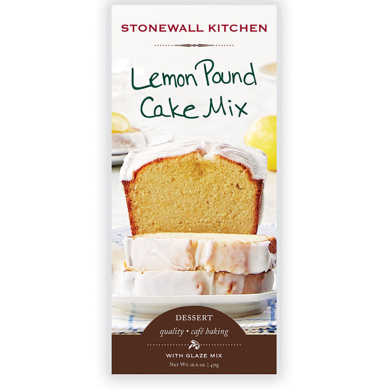 Stonewall Lemon Pound Cake Mix with Glaze