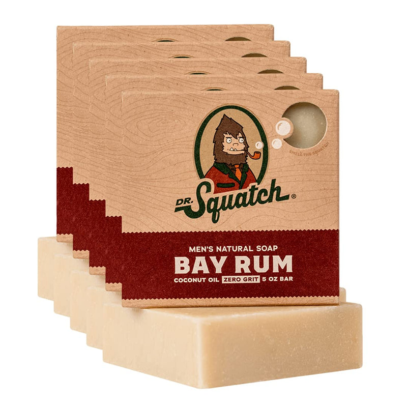 Dr. Squatch Bay Rum soap