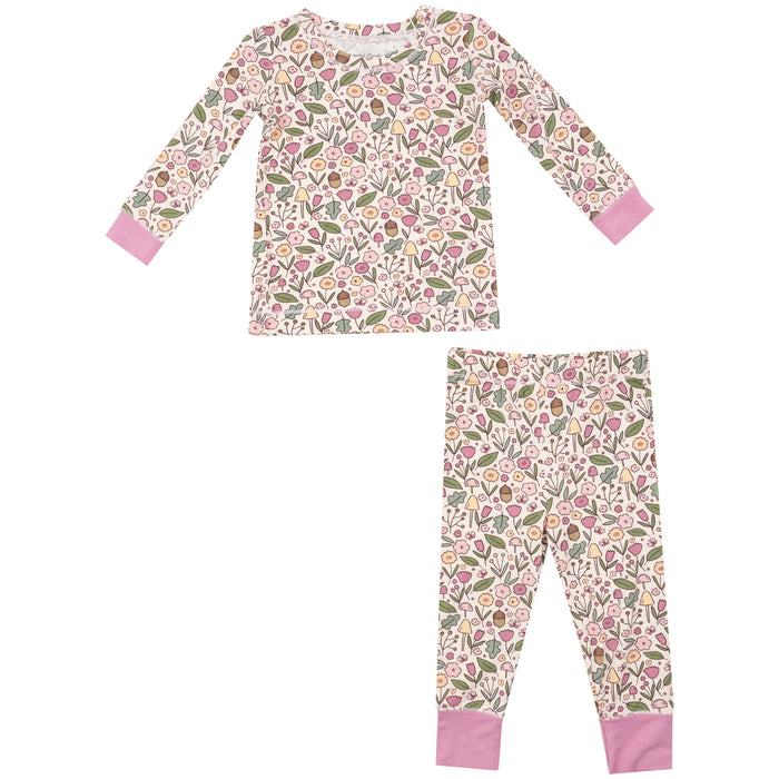 Angel Dear Acorn Floral Loungewear Set