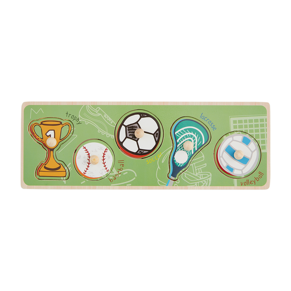 Green Sports Touch & Feel Puzzle