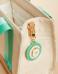 Spartina Armada Golf Crossbody Tote Flax