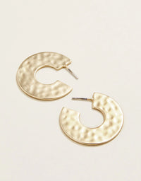 Spartina Flat Hoop Earrings