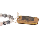 Stone Stacking Bracelet - Ocean Agate