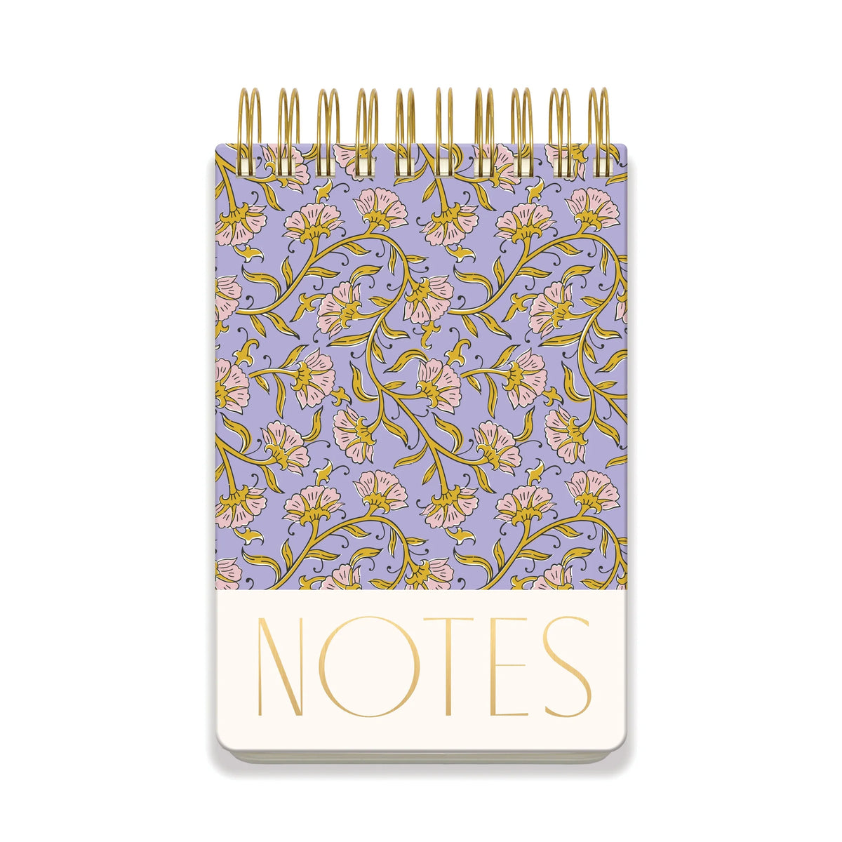 Large Chunky Notepad in Purple Vintage Floral