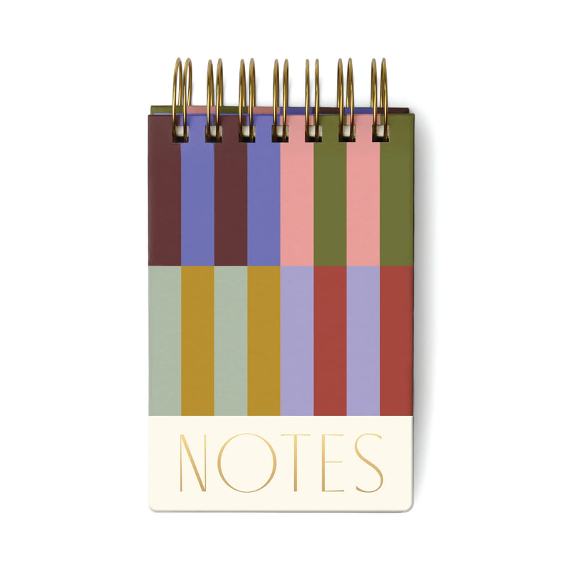 Chunky Notepad in Bold Stripes