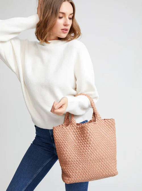 Blythe Mini Tote in Almond