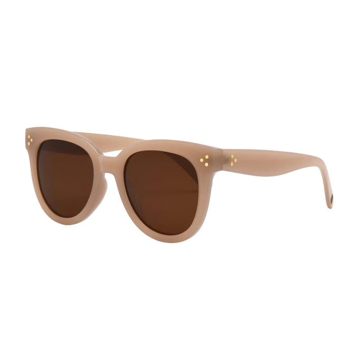I Sea Cleo Sunglasses in Oatmeal/Brown
