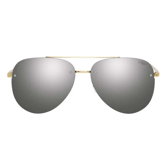 I Sea River Sunglasses in Gold/Silver