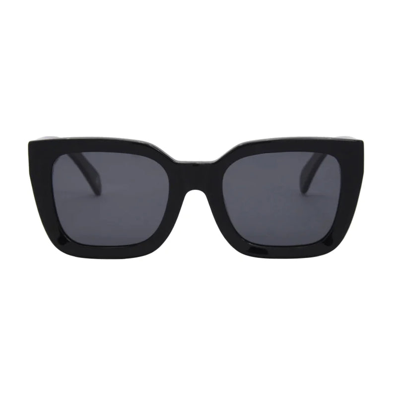 I Sea Alden Sunglasses in Black/Smoke