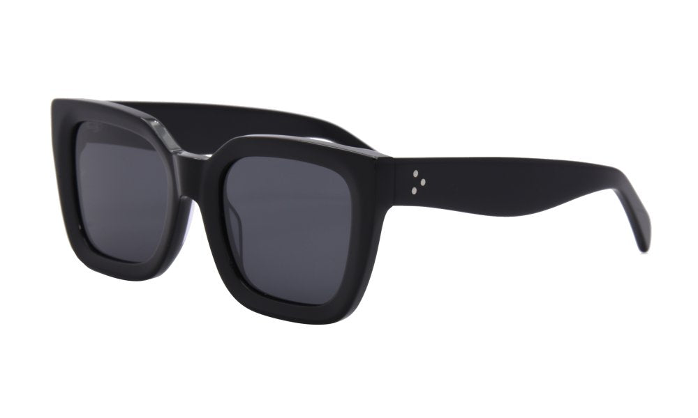 I Sea Alden Sunglasses in Black/Smoke