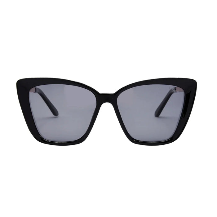 I Sea Aloha Sunglasses in Black/Smoke