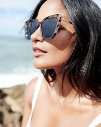 I Sea Aloha Sunglasses in Blonde Tort/Smoke