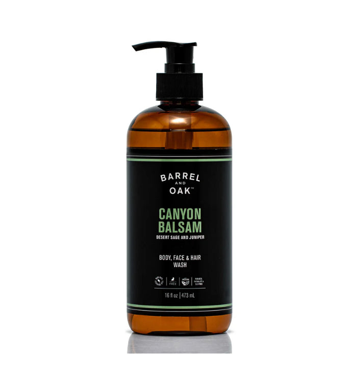 Barrel & Oak Canyon Balsam Body Wash