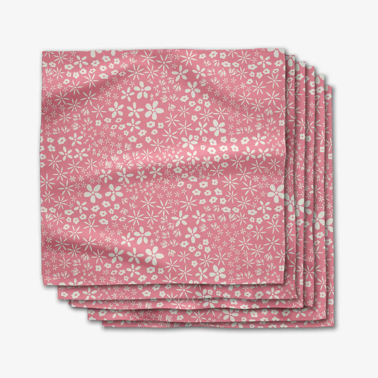 Geometry House Field of Flowers Dinner Napkins