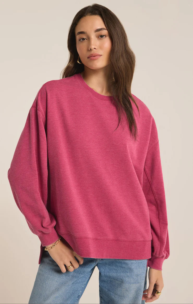 Modern Weekender Sweatshirt - Cactus Flower