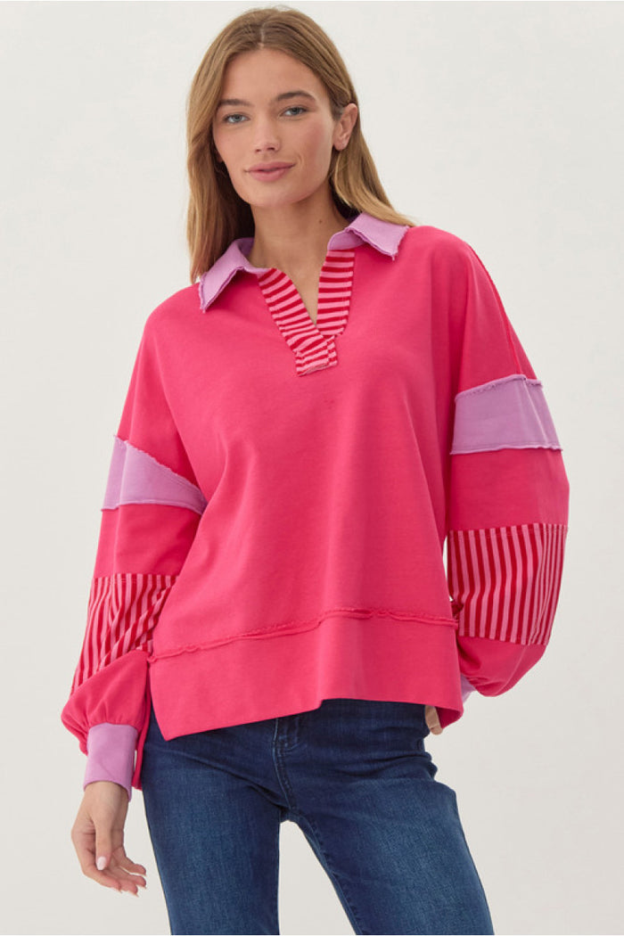 Tilly Color Block Sweatshirt