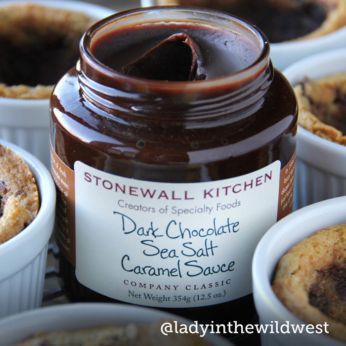 Stonewall Kitchen Dark Chocolate Sea Salt Caramel Sauce