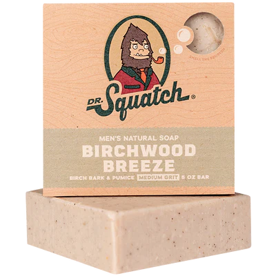 Dr Squatch Birchwood Breeze Men’s Natural Soap