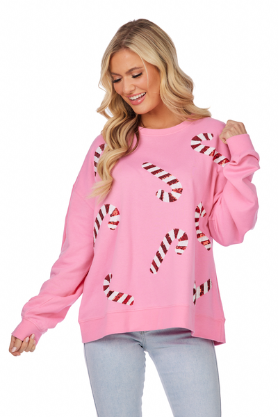 Candy Cane Sweatshirt