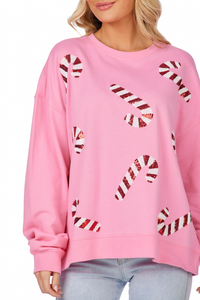 Candy Cane Sweatshirt