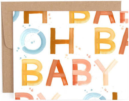 Oh Baby Greeting Card