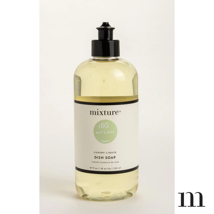 Mixture Liquid Dish Soap- Salt & Sage