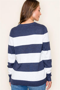 Jana Stripe Sweater