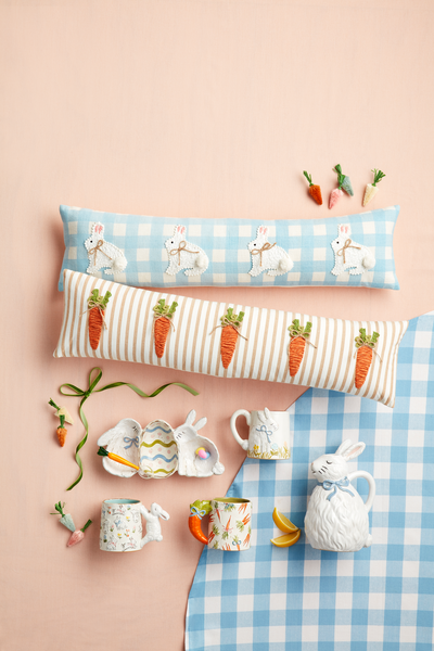 Long Striped Carrot Pillow