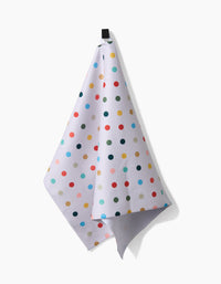 Geometry Retro Dot Tea Towel