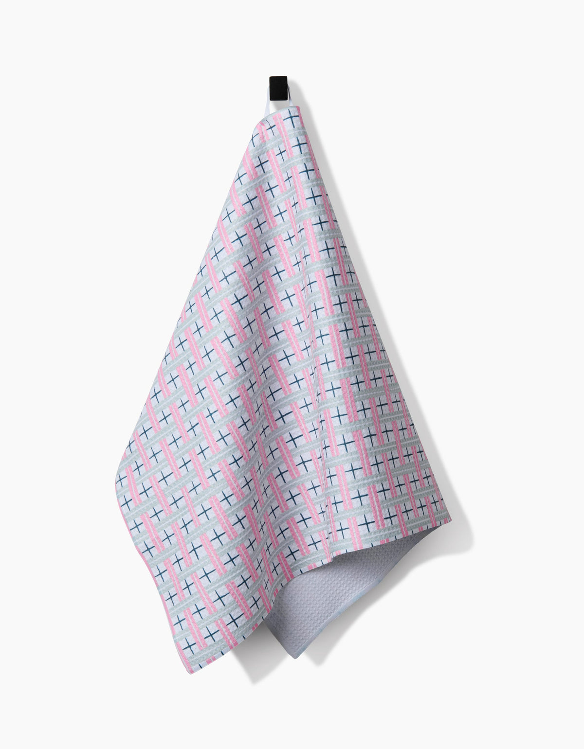 Geometry Spring Cottage Plaid Tea Towel