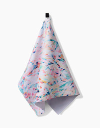 Geometry Abstract Jungle Tea Towel