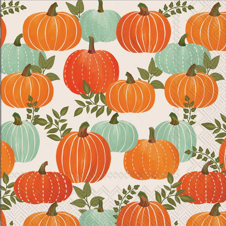 U Pick Pumpkins Cocktail Napkins