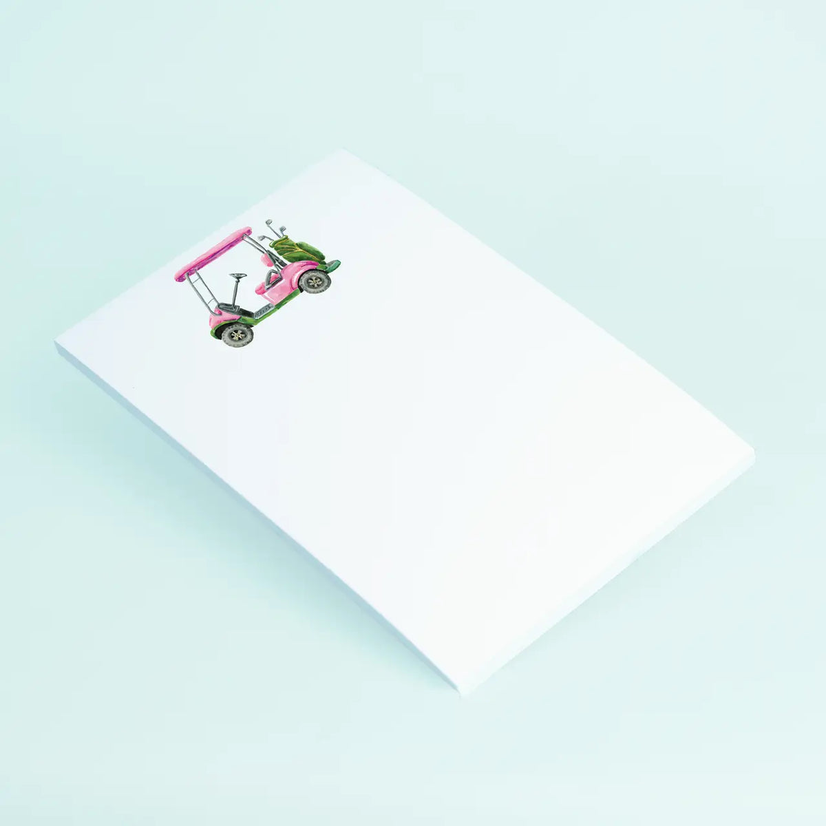 Golf Cart Notepad