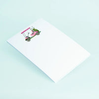 Golf Cart Notepad