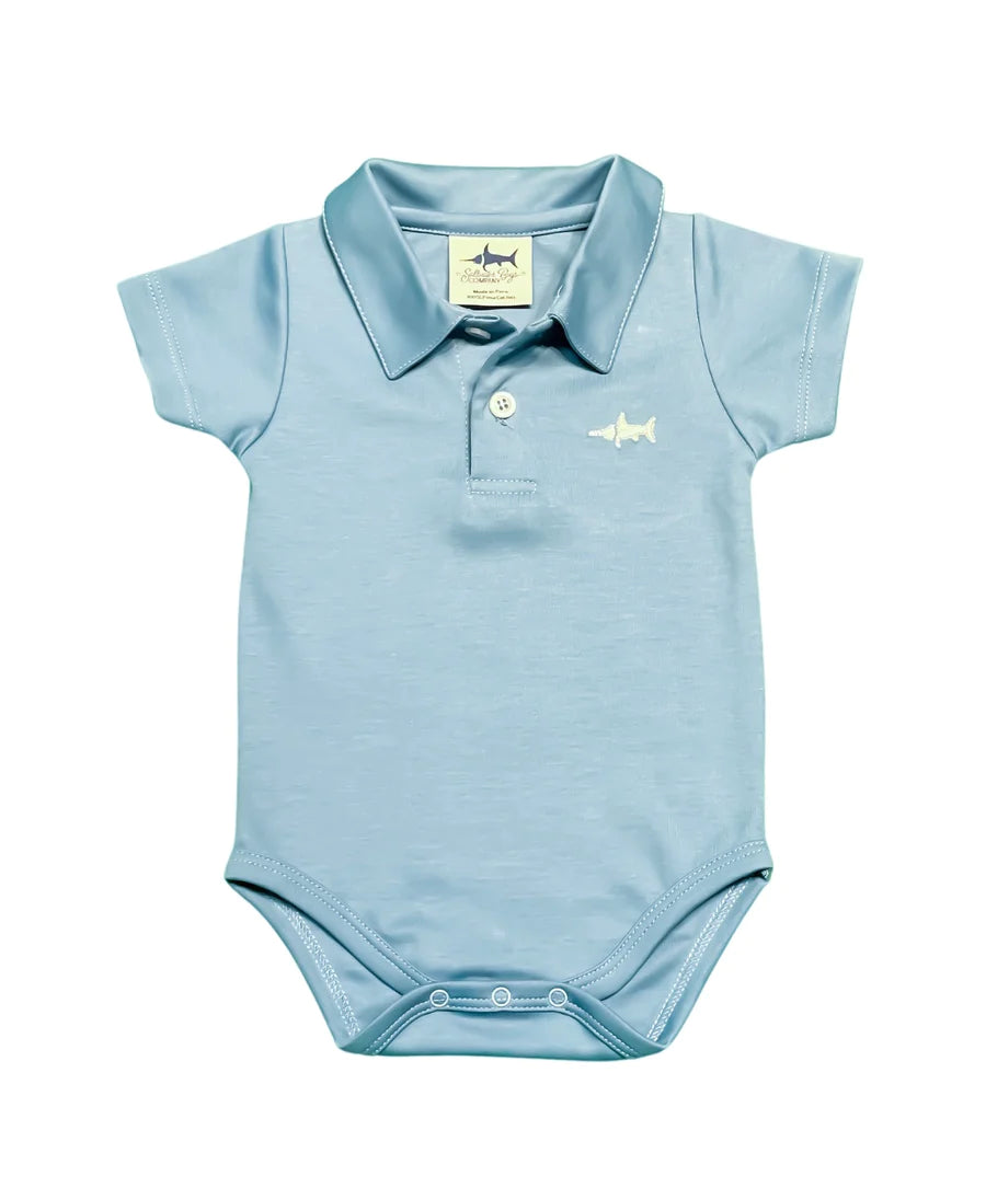 Saltwater Boys Signature Polo Onesie - Niagara