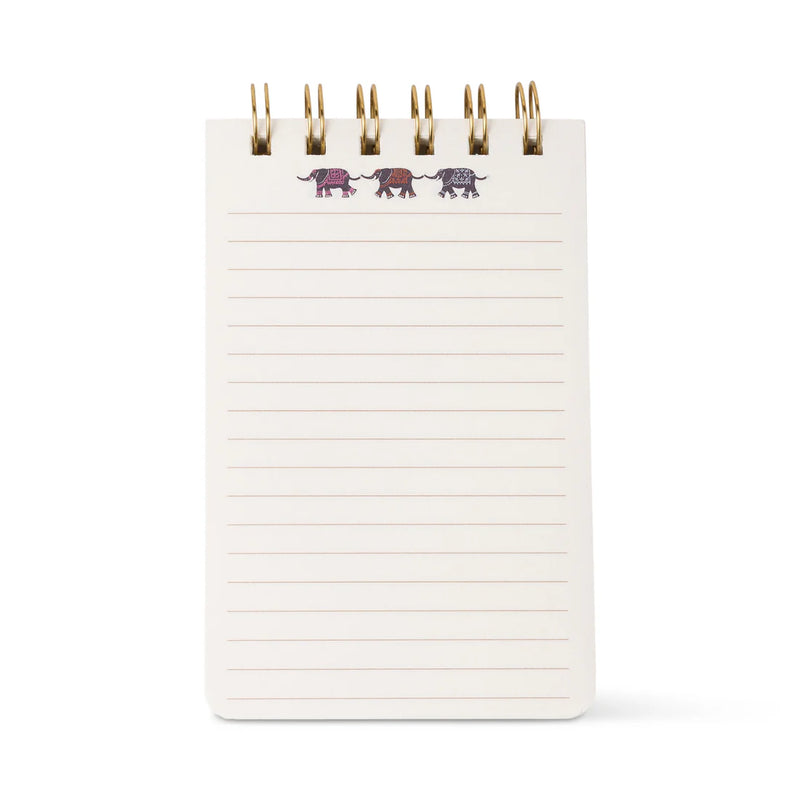 A Dopo Elephant Twin Wire Notepad