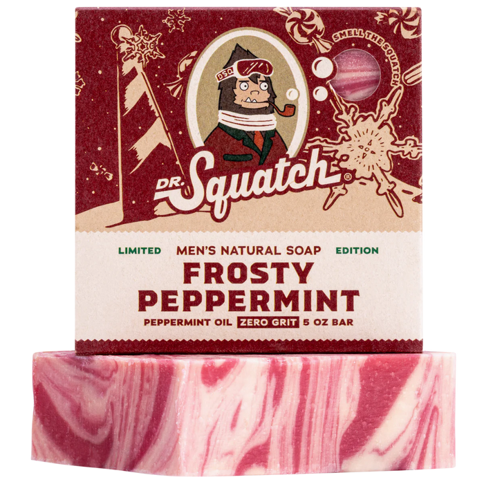 Dr. Squatch Frosty Peppermint Soap