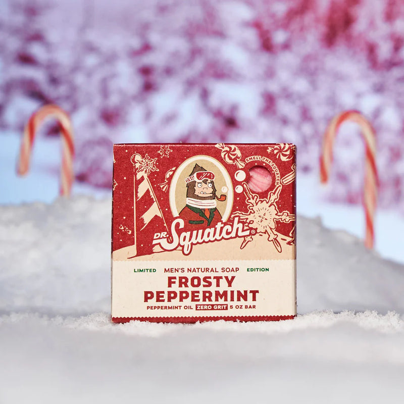 Dr. Squatch Frosty Peppermint Soap
