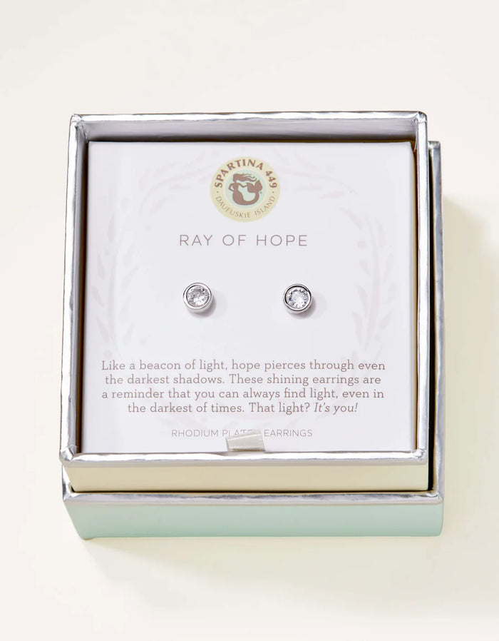 Sea La Vie Stud Earrings Ray of Hope/Gem