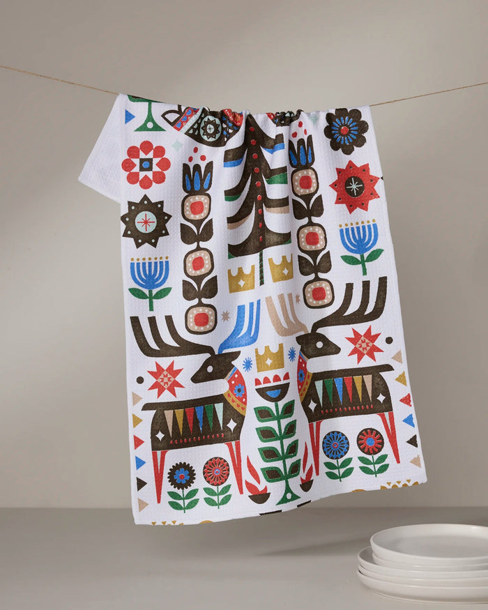 Geometry Everfolk Tea Towel