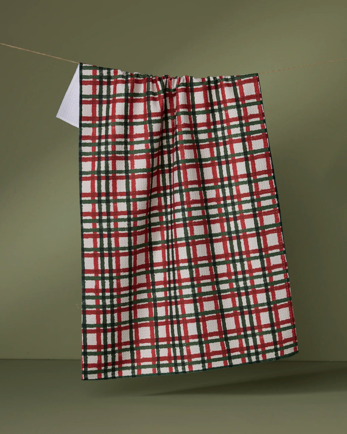 Geometry Holiday Charm Tea Towel