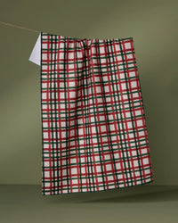 Geometry Holiday Charm Tea Towel