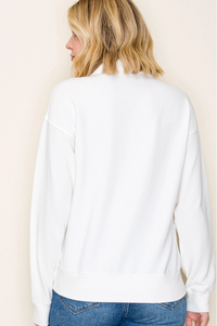 Lindsay Half Zip Sweater